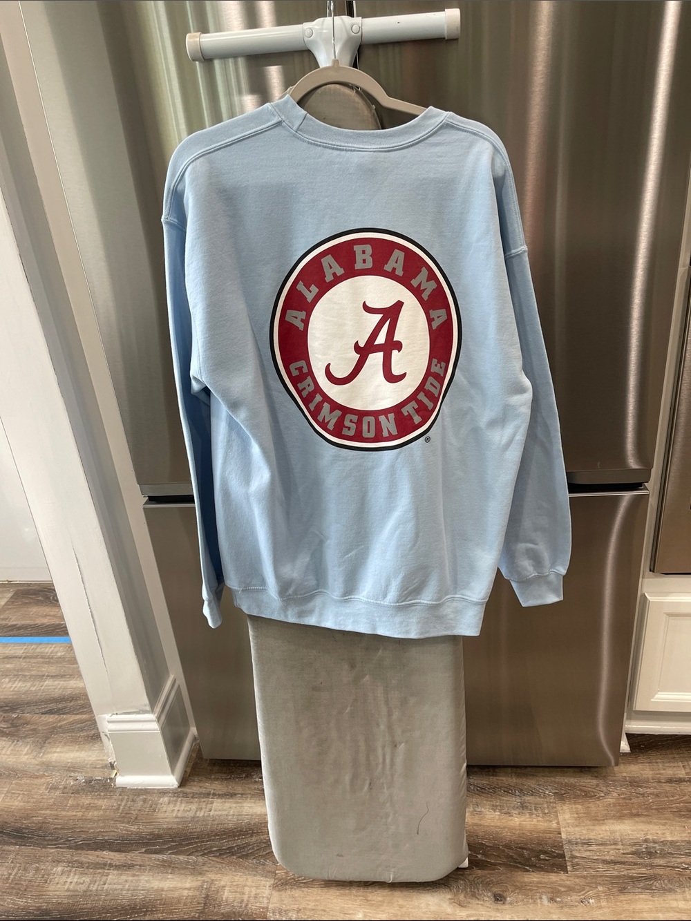 University of Alabama Light Blue Crewneck Sweatshirt - Picture 2 of 2